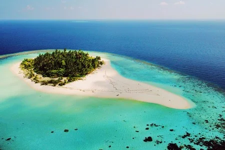 A heavenly atoll in the Maldives
