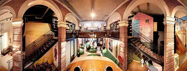 Hotel Not Hotel lobby