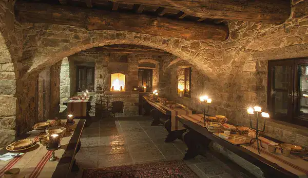 Eremito's refettorio - Common dining hall
