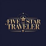 Elegant logo The Five Star Traveler